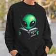 Believe In YourSelf Cute Alien Reading Book Sweatshirt Gifts for Him Believe In YourSelf Cute Alien Reading Book Sweatshirt Gifts for Him