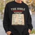 The Bible Book Of Emergency Numbers Religious Christian Sweatshirt Gifts for Him