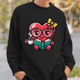 Book Coffee Valentines Cute Heart Lover Women Girl Sweatshirt Gifts for Him Book Coffee Valentines Cute Heart Lover Women Girl Sweatshirt Gifts for Him