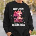 I Am The Book Dragon Bookworm Reading Book Lover Sweatshirt Gifts for Him