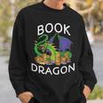 Book Dragon Smart Readers Sweatshirt Gifts for Him