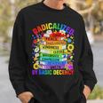 Book Flower Radicalized By Basic Decency Feminist LGBT Gay Sweatshirt Gifts for Him Book Flower Radicalized By Basic Decency Feminist LGBT Gay Sweatshirt Gifts for Him