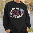 Book Girly Aesthetic For Coquette Book Lover And Reader Sweatshirt Gifts for Him