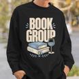 Book Group Reader Club Crew Cozy Nights Book Club Sweatshirt Gifts for Him