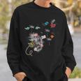 Book Librarian Dandelion Book Reading Sweatshirt Gifts for Him