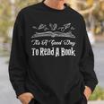 Book Lover Bookish Reading Bookworm Bibliophile Nerd Geek Sweatshirt Gifts for Him