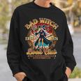 Book Lover Bookish Witchy Reading Bad A Witch Book Club Sweatshirt Gifts for Him