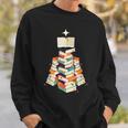 Book Lover Bookworm Librarian Merry Christmas Tree Sweatshirt Gifts for Him Book Lover Bookworm Librarian Merry Christmas Tree Sweatshirt Gifts for Him