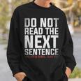 Book Lover Idea Reading Sweatshirt Gifts for Him