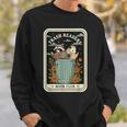 Book Lover Reading Trash Readers Book Club Tarot Card Sweatshirt Gifts for Him