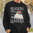 Book Lovers Librarians Avid Readers Make Leaders Bookworms Sweatshirt Gifts for Him Book Lovers Librarians Avid Readers Make Leaders Bookworms Sweatshirt Gifts for Him
