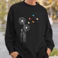 Book Nerd Dandelion Book Reading Sweatshirt Gifts for Him