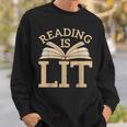 Book Novel Abendteuer Story Reading Sweatshirt Gifts for Him