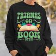 Book And Pajama Pajamas On Book Open Sweatshirt Gifts for Him