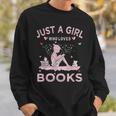 Book Reading Lover Tee Just A Girl Who Loves Books Sweatshirt Gifts for Him Book Reading Lover Tee Just A Girl Who Loves Books Sweatshirt Gifts for Him