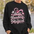 Book Reading Reading Is Magical Sweatshirt Gifts for Him