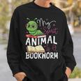 Book Reading My Spirit Animal Is A Bookworm Sweatshirt Gifts for Him