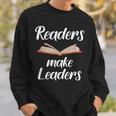 Book Reading Teacher Librarian Reader Sweatshirt Gifts for Him