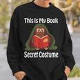 This Is My Book Secret Costume Pigeon Bird Kids Reading Sweatshirt Gifts for Him This Is My Book Secret Costume Pigeon Bird Kids Reading Sweatshirt Gifts for Him