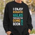 Book Stuff Book Lovers Comic Book Sweatshirt Gifts for Him