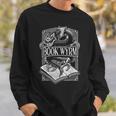 Book Wyrm BookWyrm Dragon Reading Lover Distressed Sweatshirt Gifts for Him Book Wyrm BookWyrm Dragon Reading Lover Distressed Sweatshirt Gifts for Him