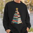 All Booked For Christmas Book Sweatshirt Gifts for Him