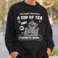 Bookish Book Worm Reading Librarian Sweatshirt Gifts for Him