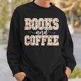 Books & Coffee Floral Sweatshirt Gifts for Him