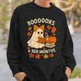 Books And BER Months Fall Librarian Reading Halloween Sweatshirt Gifts for Him Books And BER Months Fall Librarian Reading Halloween Sweatshirt Gifts for Him
