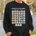 Books Of The Bible Old Testament Christian Bible Reader Sweatshirt Gifts for Him Books Of The Bible Old Testament Christian Bible Reader Sweatshirt Gifts for Him