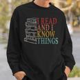 Books Book Lovers Book Lovers Reading Bookworm Sweatshirt Gifts for Him
