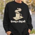 Books And Brews Coffee Reader Library Bibliophile Bookworm Sweatshirt Gifts for Him Books And Brews Coffee Reader Library Bibliophile Bookworm Sweatshirt Gifts for Him