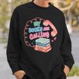 My Books Are Calling Book Lover Quote Sweatshirt Gifts for Him