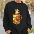 Books Coffee Mug Reading Lover Literary Bibliophile Sweatshirt Gifts for Him
