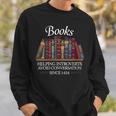 Books Help Introverts Avoid Conversation Sweatshirt Gifts for Him Books Help Introverts Avoid Conversation Sweatshirt Gifts for Him