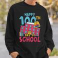 Books School Backpack Student Teacher 100 Days Of School For Men Women Kids Sweatshirt Gifts for Him Books School Backpack Student Teacher 100 Days Of School For Men Women Kids Sweatshirt Gifts for Him