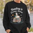 Booktrovert Shirt Reading Is Llama Licious Book Lover Sweatshirt Gifts for Him Booktrovert Shirt Reading Is Llama Licious Book Lover Sweatshirt Gifts for Him