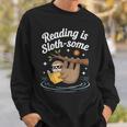 Booktrovert Shirt Reading Is Sloth Some Book Lover Sweatshirt Gifts for Him