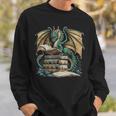 Bookworm Dragons Reading Book Dragons And Books Sweatshirt Gifts for Him Bookworm Dragons Reading Book Dragons And Books Sweatshirt Gifts for Him