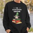 The Bookworm Gnome Christmas Gnome Book Reading Enthusiast Sweatshirt Gifts for Him The Bookworm Gnome Christmas Gnome Book Reading Enthusiast Sweatshirt Gifts for Him