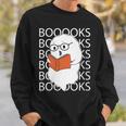 Booooks Cute Ghost Reading Books Halloween For Teacher &Kids Sweatshirt Gifts for Him Booooks Cute Ghost Reading Books Halloween For Teacher &Kids Sweatshirt Gifts for Him