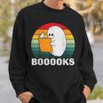 Booooks Funny Halloween Ghost Books For Bookworm Readers Sweatshirt Gifts for Him Booooks Funny Halloween Ghost Books For Bookworm Readers Sweatshirt Gifts for Him