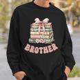 Brother Book First Chapter Birthday Family Matching Party Sweatshirt Gifts for Him