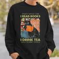 Bunny That's What I Do I Read Books And I Know Things Sweatshirt Gifts for Him