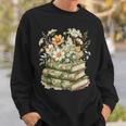Camo Floral Books Wildflower Botanical Reading Lover Sweatshirt Gifts for Him Camo Floral Books Wildflower Botanical Reading Lover Sweatshirt Gifts for Him