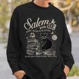 Cat Witch Salem Book Club Reading Halloween Book Lover Sweatshirt Gifts for Him Cat Witch Salem Book Club Reading Halloween Book Lover Sweatshirt Gifts for Him