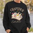 Chapter 11 Years Old For Book Lover 11th Birthday Bookworm Sweatshirt Gifts for Him