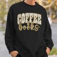 Coffee And Books I Love Them Both Book Coffee Lover Sweatshirt Gifts for Him
