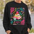 Color Our World Summer Reading 2025 Boho Wildflower Book Sweatshirt Gifts for Him
