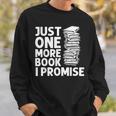 Cool Book Art For Men Women Bookworm Bookish Reader Reading Sweatshirt Gifts for Him